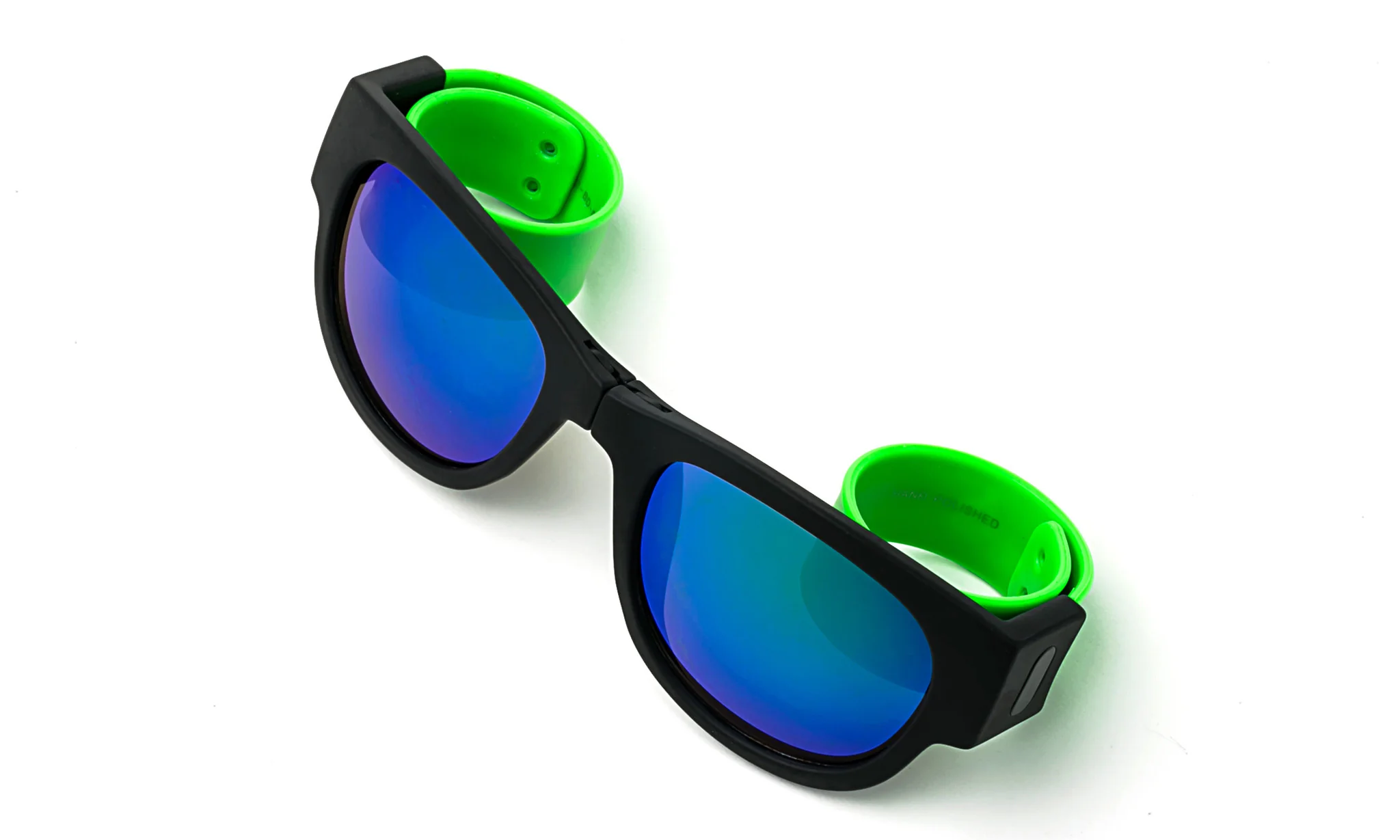 "Loppy" Folding Sunglasses Flash Lens - Image 3
