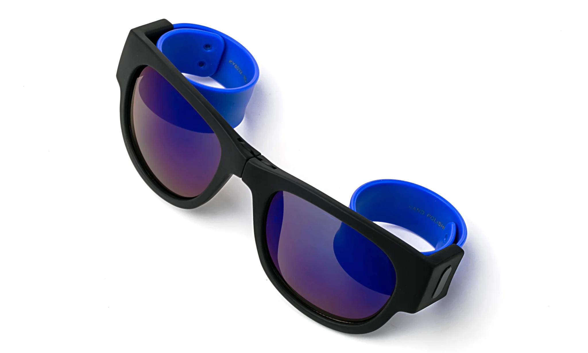 "Loppy" Folding Sunglasses Flash Lens - Image 5