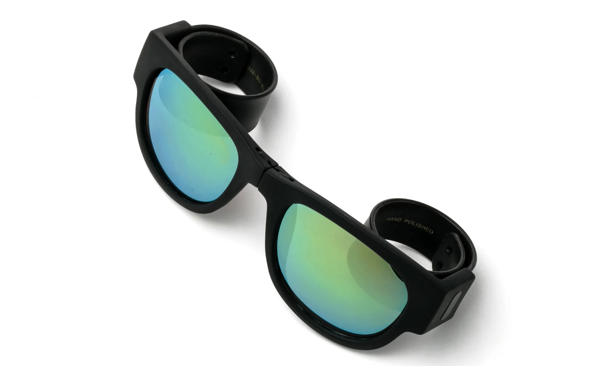 "Loppy" Folding Sunglasses Flash Lens - Image 6