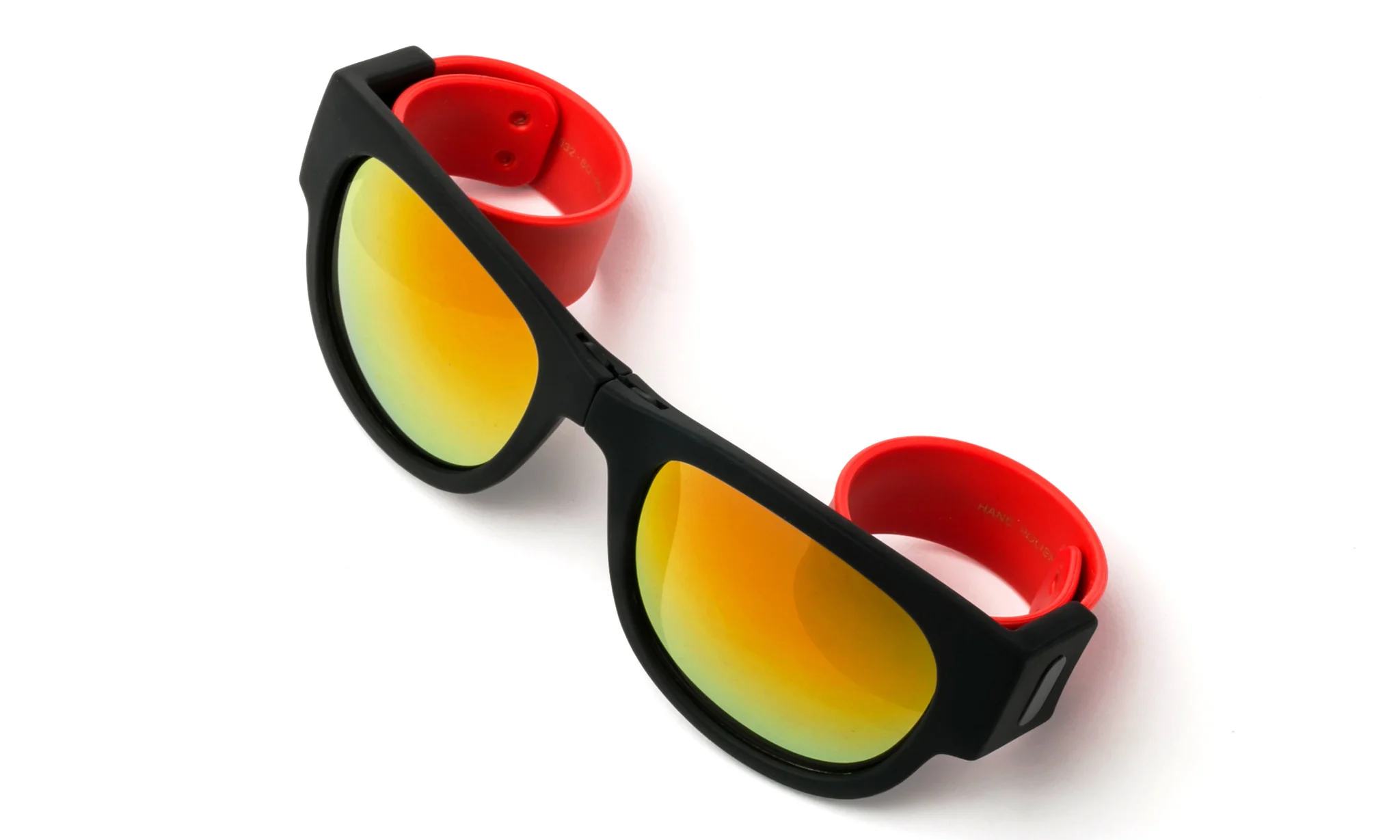 "Loppy" Folding Sunglasses Flash Lens - Image 7