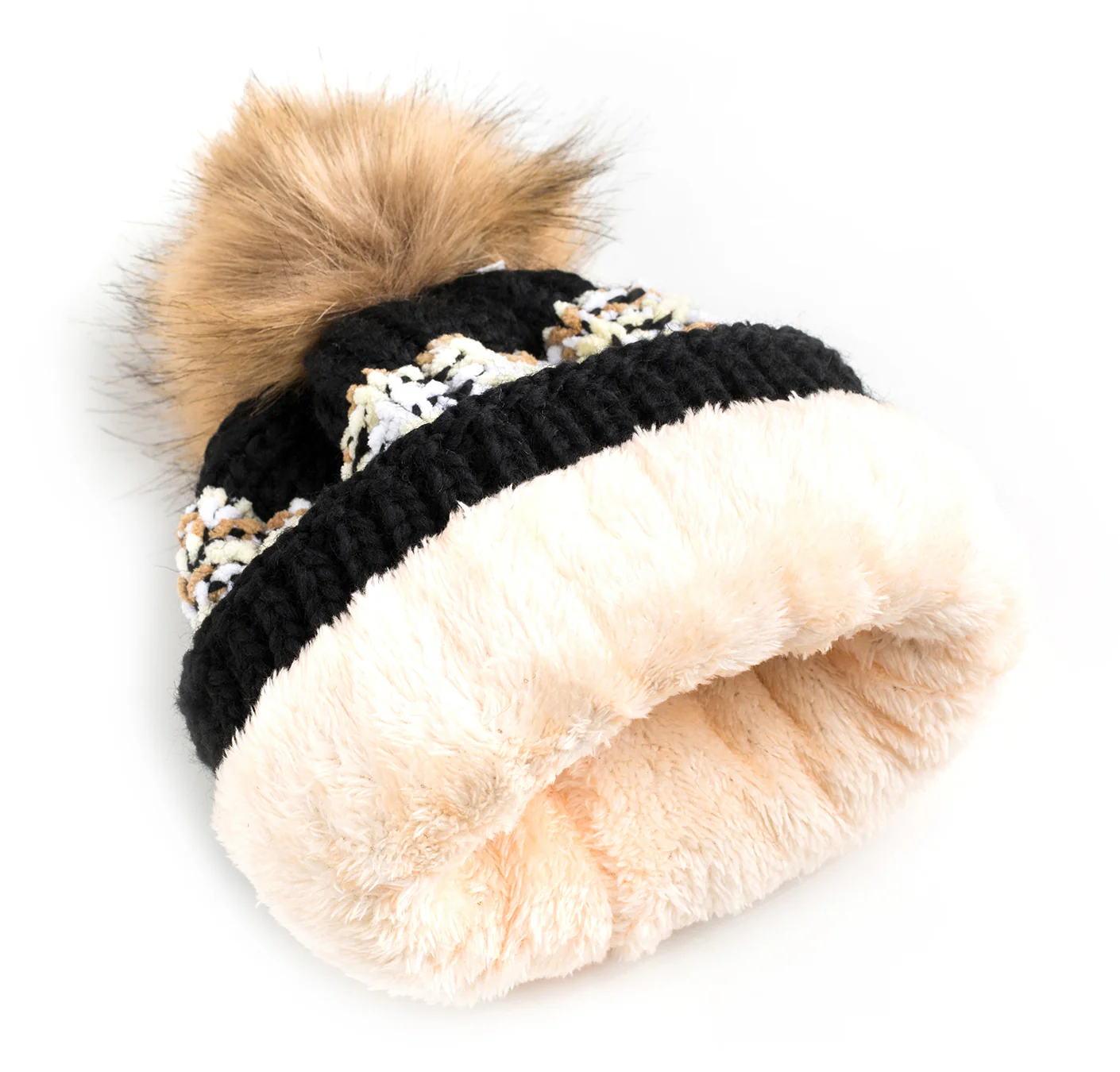 Multi Color Pom Beanie - Image 5