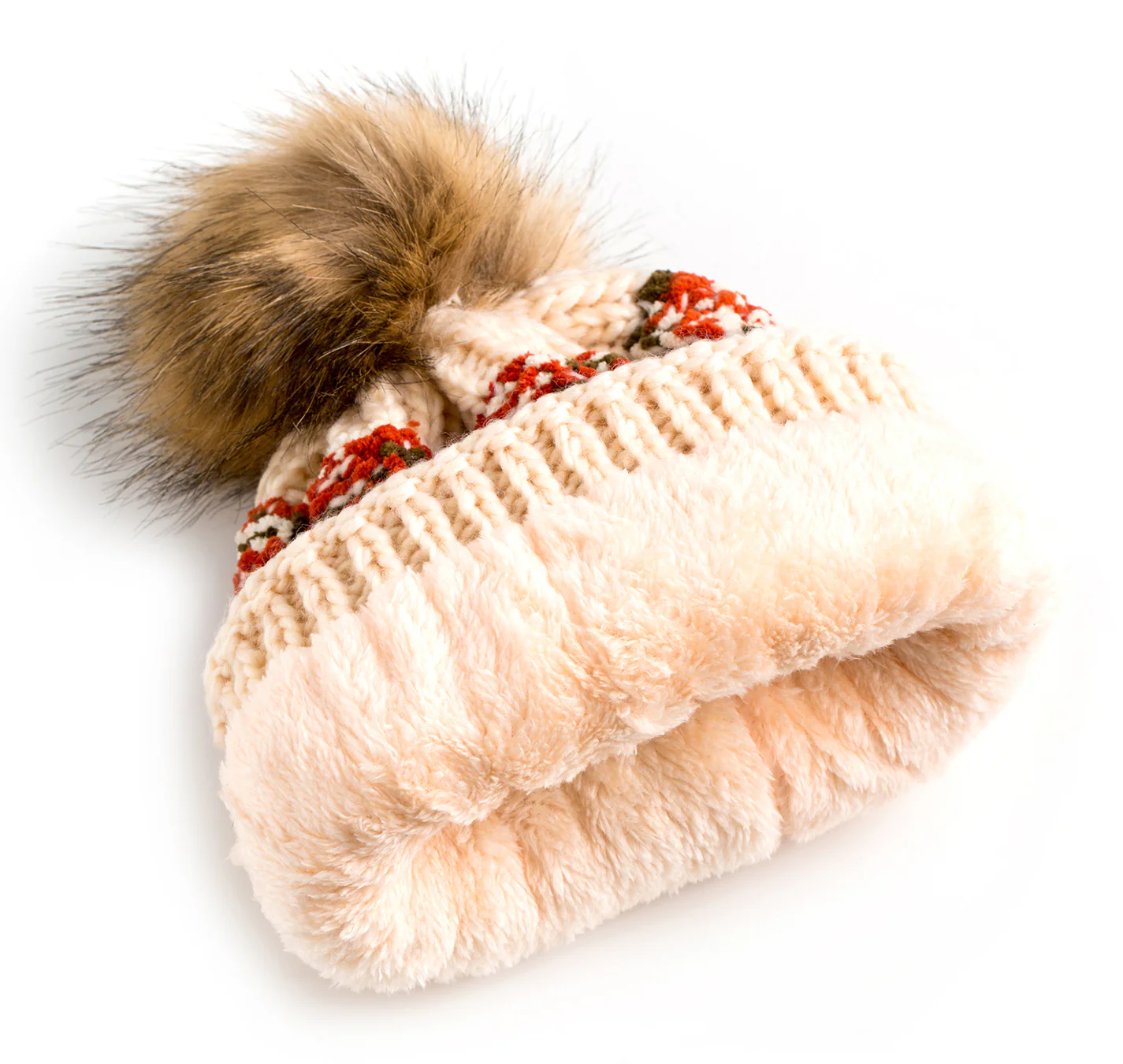 Multi Color Pom Beanie - Image 6