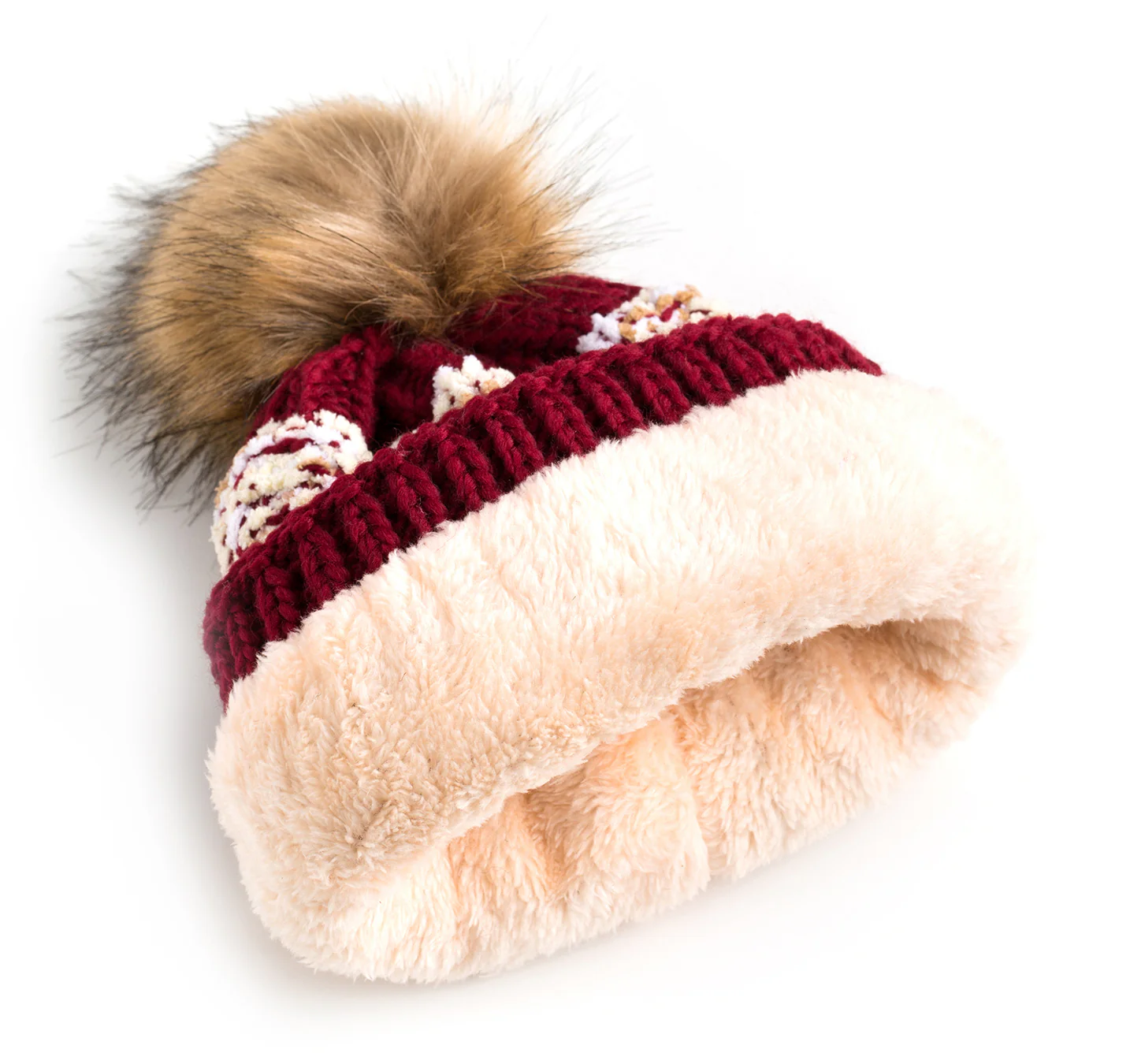 Multi Color Pom Beanie - Image 8